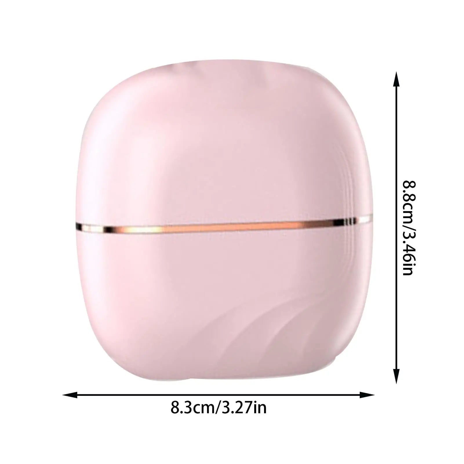 Cordless Mini Hair Straightener Brush – Portable, Rechargeable & Travel-Ready