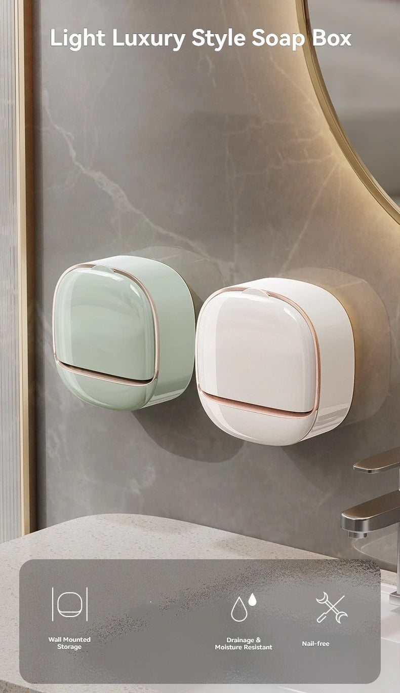 Wall-Mounted Soap Case