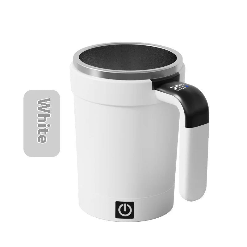 Self-Stirring Insulated Mug