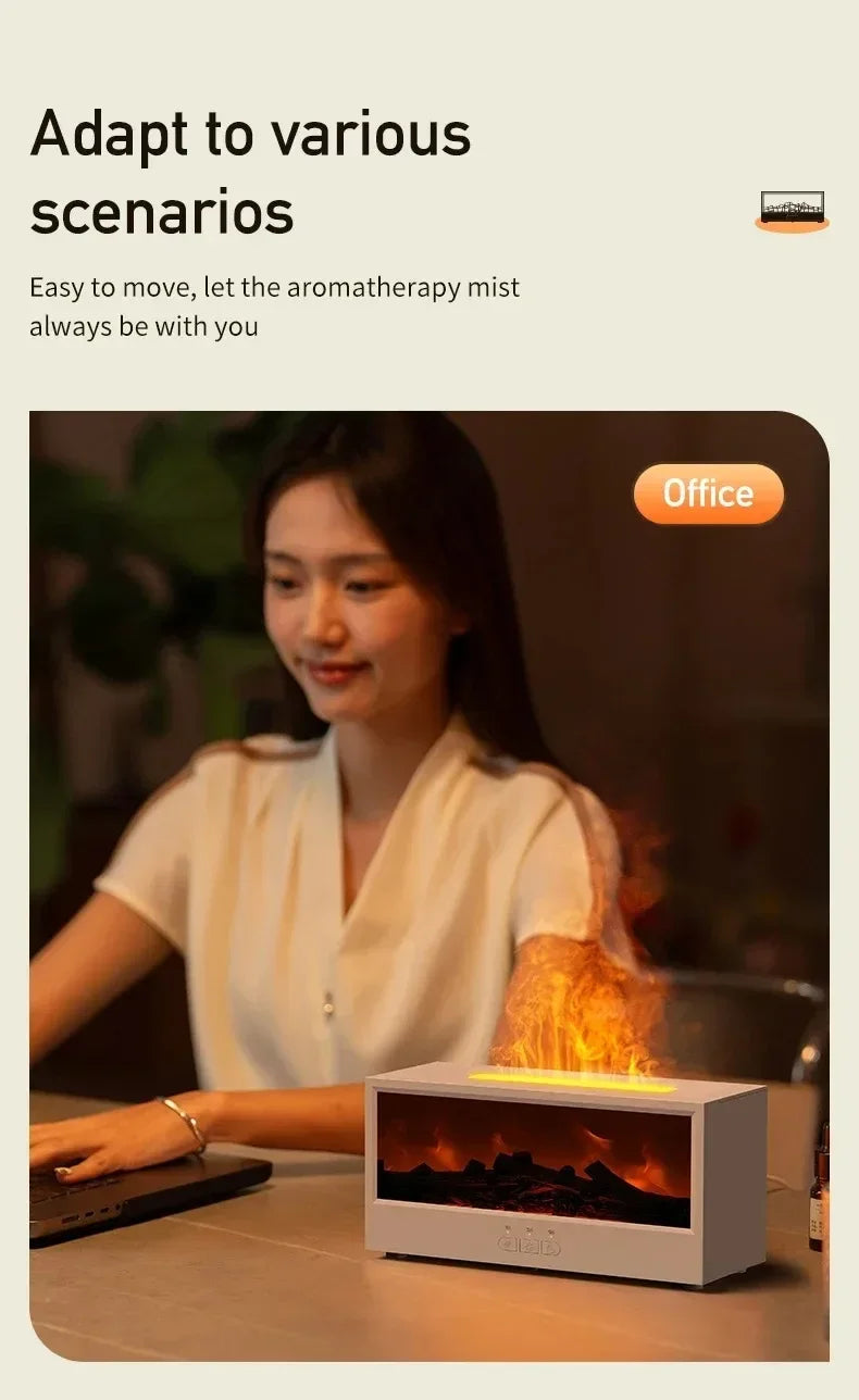 Flame Effect Aroma Diffuser