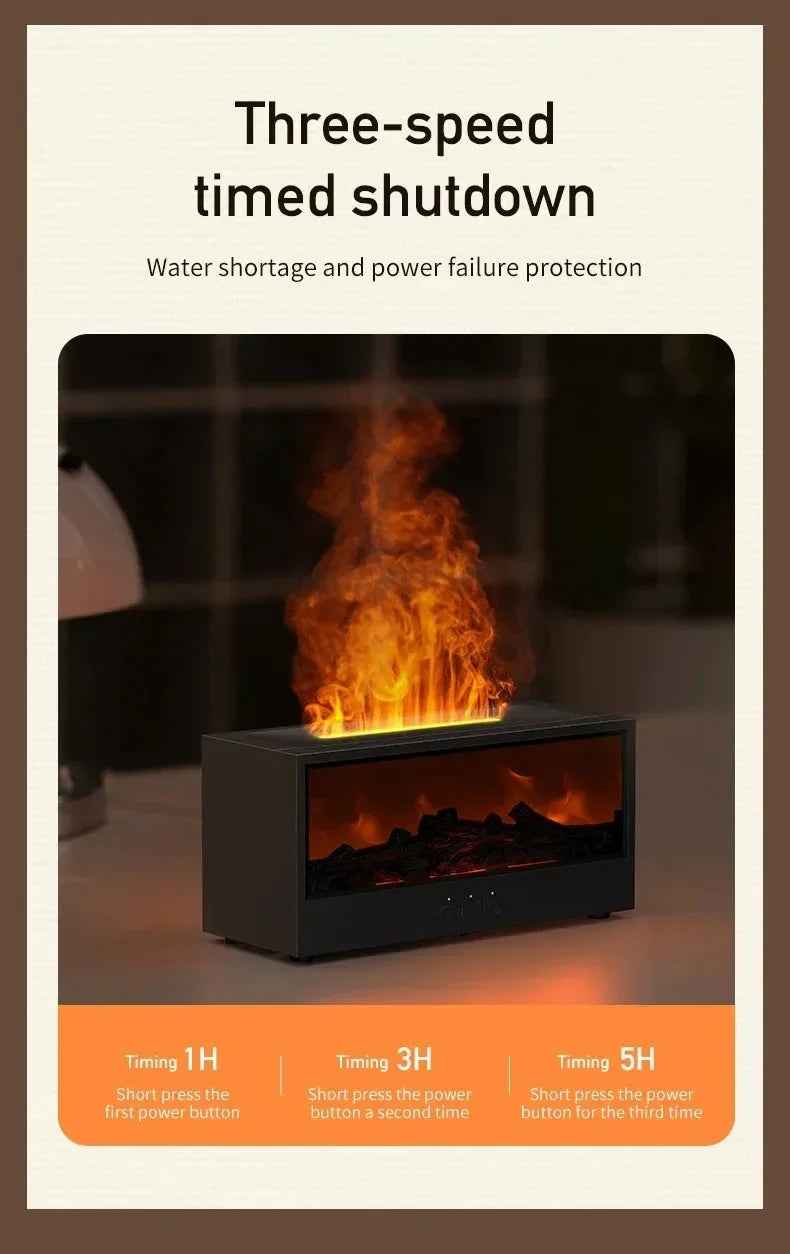 Flame Effect Aroma Diffuser