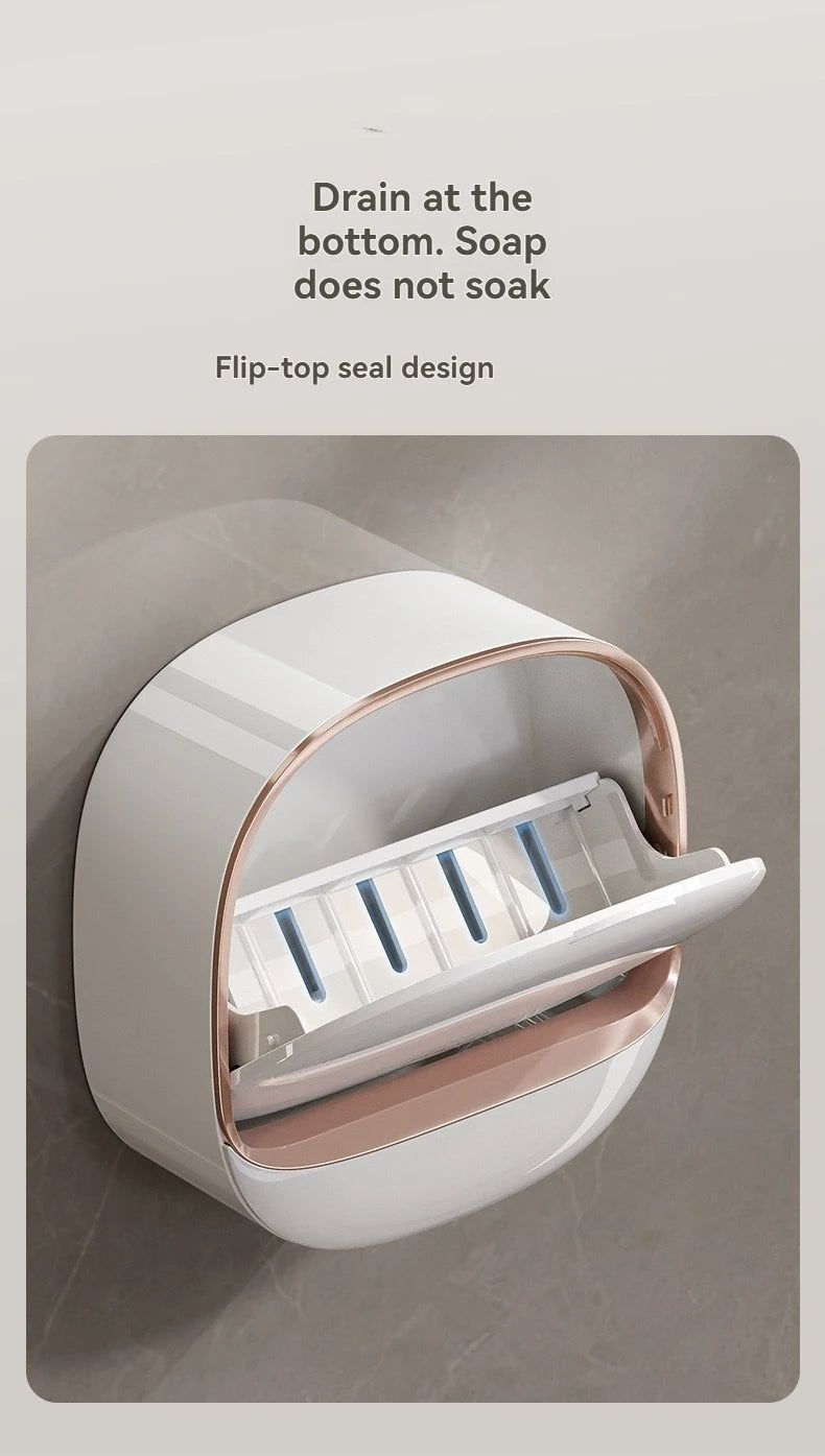 Wall-Mounted Soap Case