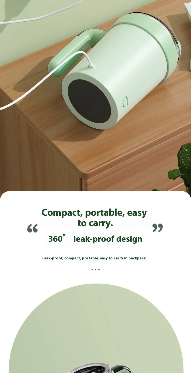 Self-Stirring Insulated Mug