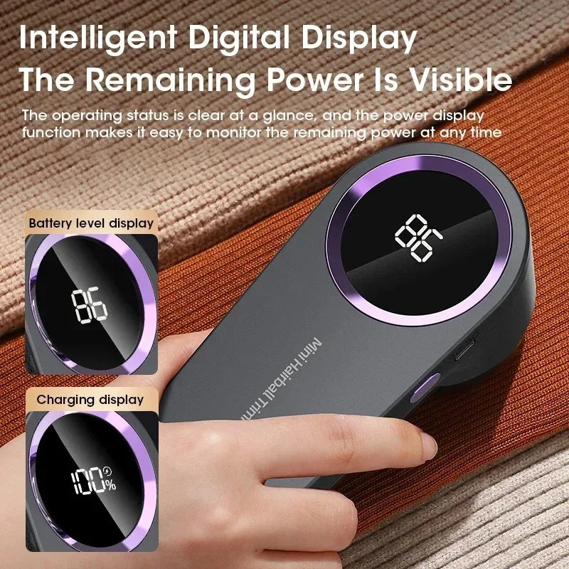 Fabric Shaver with LED Display