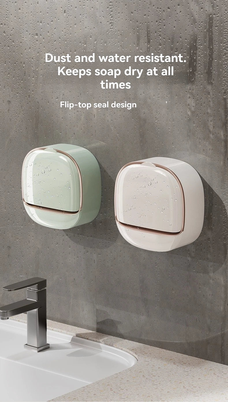 Wall-Mounted Soap Case
