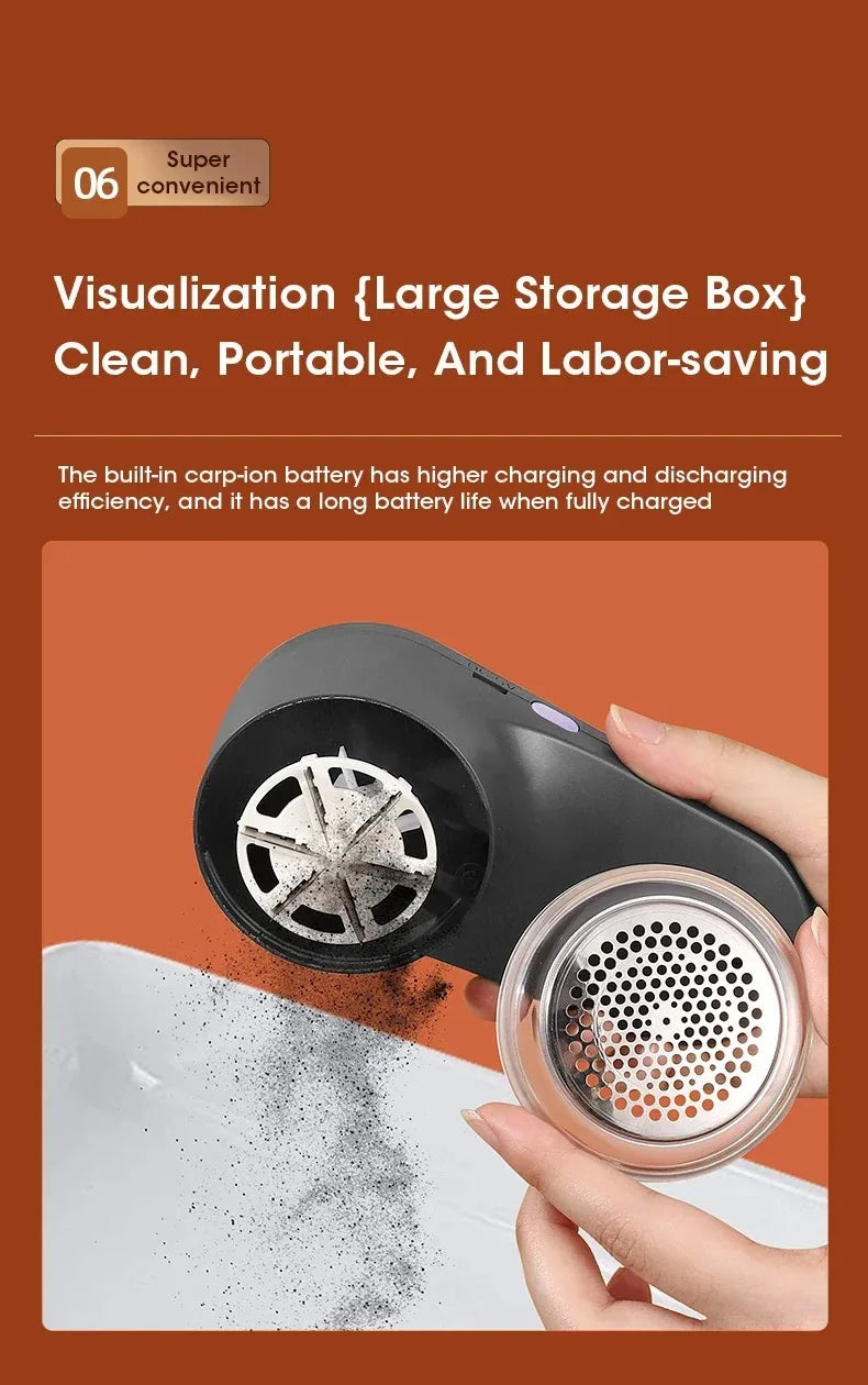 Fabric Shaver with LED Display