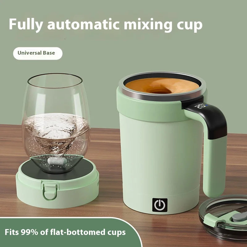 Self-Stirring Insulated Mug