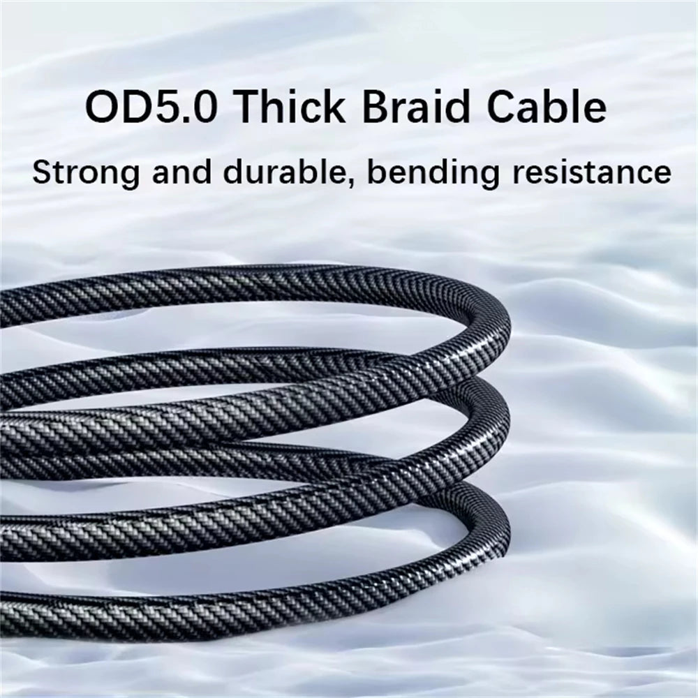 VoltView™ 120W Fast-Charge Cable with LED Power Display