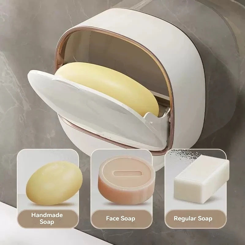 Wall-Mounted Soap Case