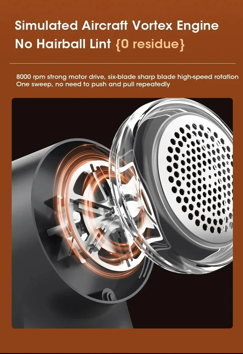 Fabric Shaver with LED Display