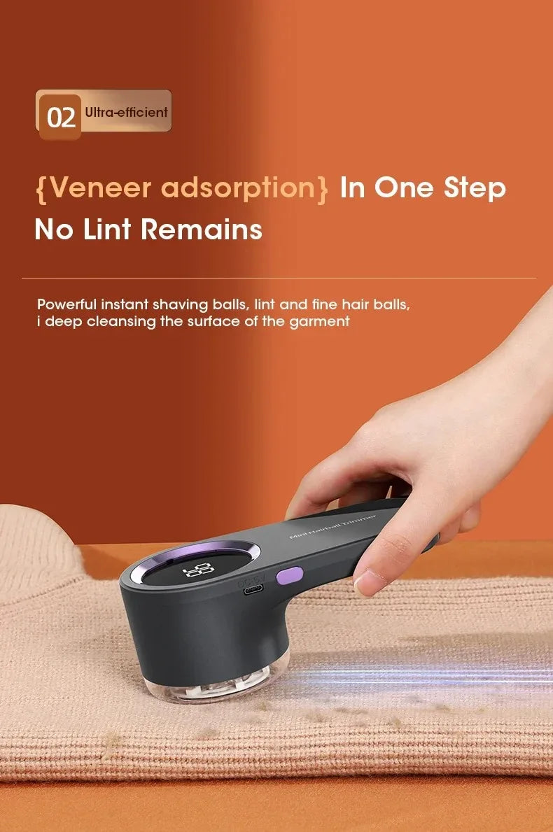Fabric Shaver with LED Display