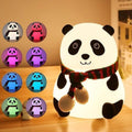 Multicolor RGB USB Powered Silicone Panda Night Lamp with Touch Control